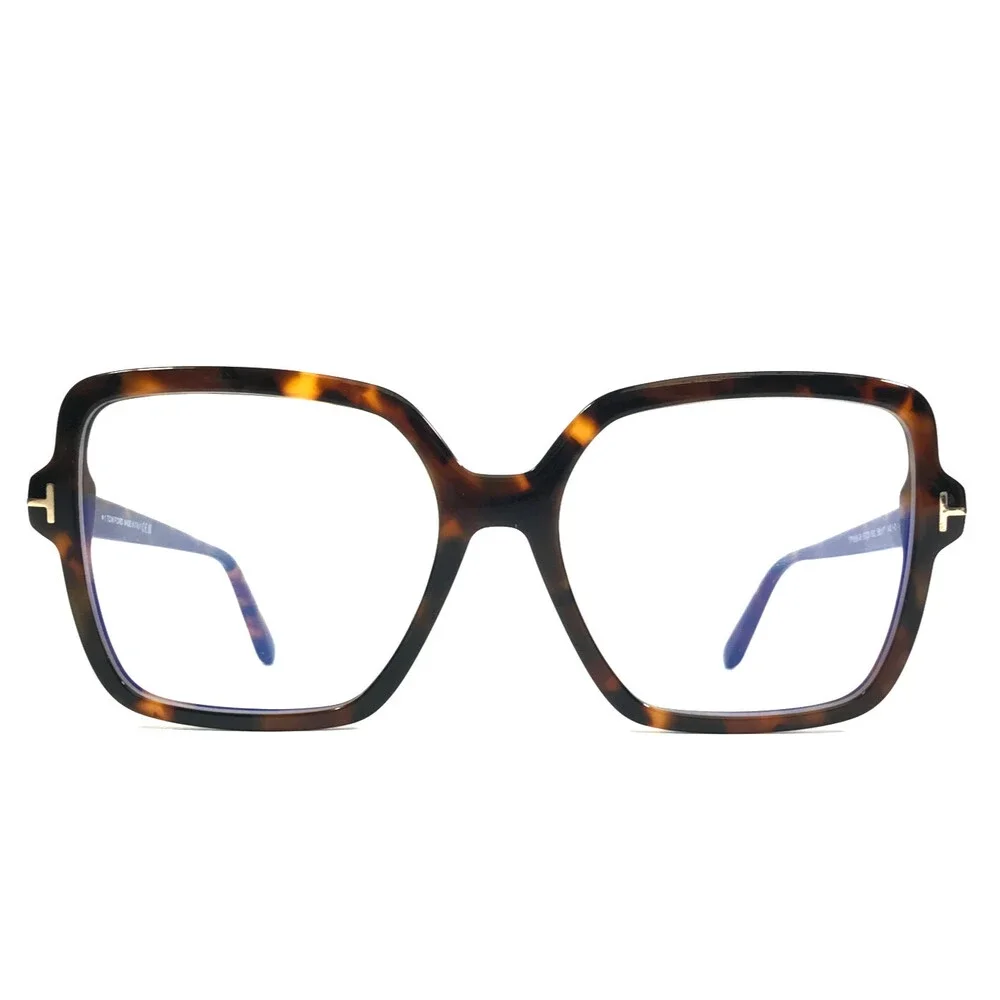 Tom Ford Eyeglasses Frames TF6063-B ECO 052 Tortoise Havana Full Rim 56-17-140